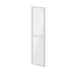 Usa dresing transparenta, sticla, alb, 50 x 187 cm • GoodHome Atomia