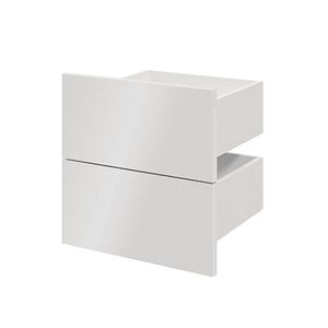 Sertar exterior, 35 x 37 cm, alb, set 2 bucati • GoodHome Atomia