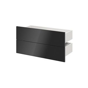 Sertar exterior, 35 x 75 cm, antracit, set 2 bucati • GoodHome Atomia