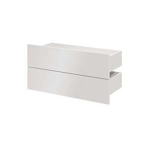 Sertar exterior, 35 x 75 cm, Alb set 2 bucati • GoodHome Atomia