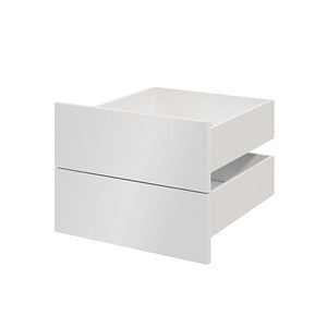 Sertar exterior, 58 x 50 cm, alb set 2 bucati • GoodHome Atomia