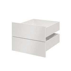 Sertar exterior, 58 x 50 cm, Alb set 2 bucati  GoodHome Atomia