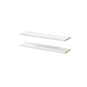 Pachet 2 rafturi, alb, 75 x 20 cm  GoodHome Atomia