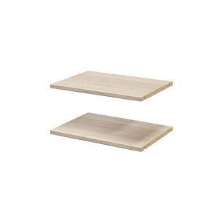 Pachet 2 rafturi, stejar, 50 x 35 cm • GoodHome Atomia