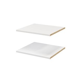 Pachet 2 rafturi, alb, 50 x 45 cm  GoodHome Atomia