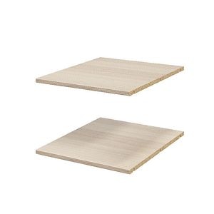 Pachet 2 rafturi, stejar, 50 x 58 cm  GoodHome Atomia