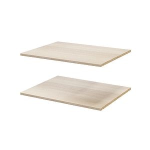 Pachet 2 rafturi, stejar, 75 x 58 cm  GoodHome Atomia