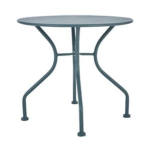Masa de cafea, otel, verde, rotunda, 2 persoane, 50 x 46 cm • GoodHome vernon