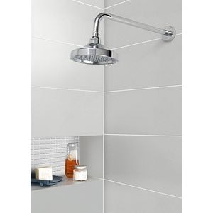 Mozaic interior, alb, sticla, patrat, 30 x 30 cm x 4 mm • Glina