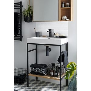 Mozaic interior, alb, ceramica, patrat, 30 x 30 cm x 6 mm • GoodHome Trentie