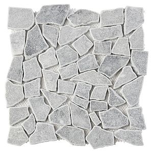 Mozaic ceramic decorativ GoodHome Bohai, 31.5x31.5 cm, gri