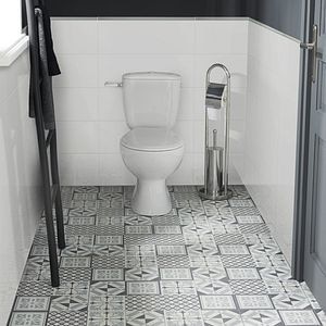 Mozaic interior, gri, sticla, dreptunghiular, 2 x 60 x 8 mm  GoodHome Palmi