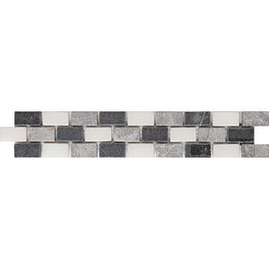 Brau decor, gri, 5 x 27 x 0.8 cm  GoodHome Akero