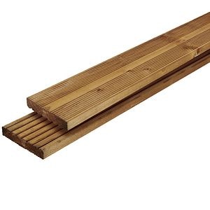 Dusumea pentru terasa, lemn de pin, 240 x 14.4 x 2.7 cm  GoodHome
