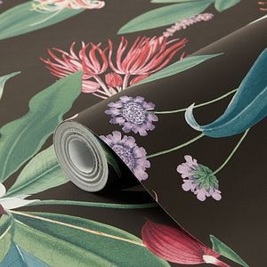 Tapet netesut GOODHOME Shera, 52 x 1000 cm, model floral, 5.2 mp