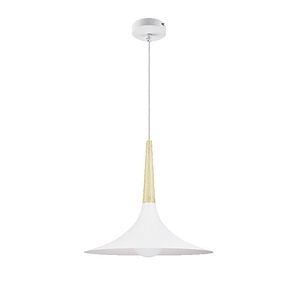 Lustra tip pendul, Alb, 42 W, 1 x E27  GoodHome Arraqis