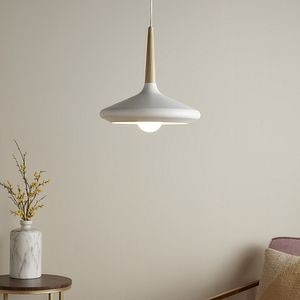 Lustra tip pendul, Alb, 42 W, 1 x E27 • GoodHome Arraqis