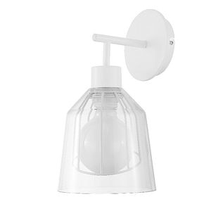 Aplica incandescent, 1 bec, E27, 40 W • Calaneo Matt Clear