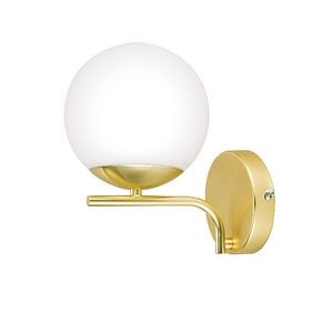Aplica incandescent, 1 bec, E14, 10 W • GoodHome Baldaz
