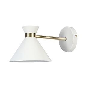 Aplica incandescent, alba, 1 bec, E27, 28 W • GoodHome Apennin