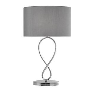 Lampa birou gri, 1 bec, E14, 40 W • GoodHome Carnavon