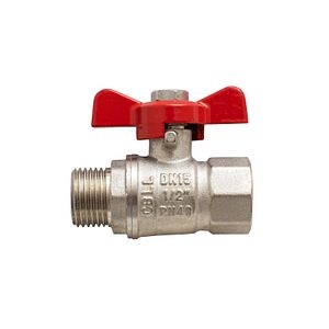 Robinet apa fluture, racord 1/2, filet interior-exterior • Bann