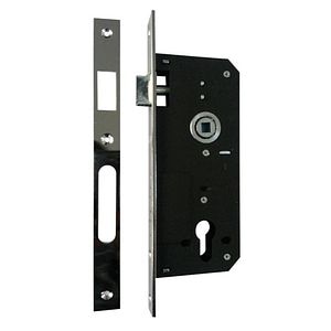 Broasca incastrabila, usa metalica, 45 x 85 mm, nichel  YALE