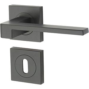 Set manere cu rozete YALE Falcon, zinc, negru