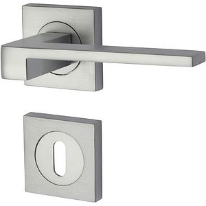 Set manere cu rozete YALE Falcon, zinc, crom