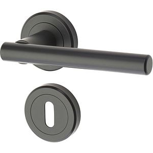 Set manere cu rozete YALE Kestral, zinc, negru