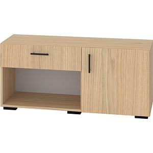 Pantofar Vicenza, PAL, 105 x 35 x 45 cm, stejar