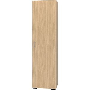 Dulap haine Vicenza, PAL, 55 x 35 x 200 cm, stejar