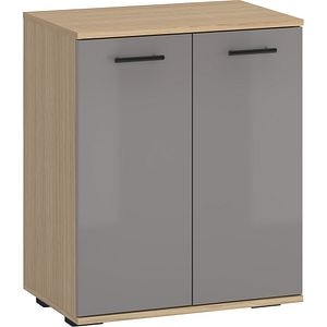 Comoda living Vicenza, PAL, 60 x 40 x 73 cm, stejar