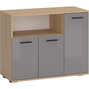 Comoda living Vicenza, PAL, 90 x 40 x 73 cm, stejar