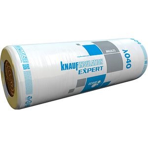 Vata minerala de sticla 14,4 mp, 0,040 W/mK, 600 x 120 x 5 cm • Knauf Insulation