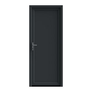 Usa pentru intrare din termopan pvc, fara geam, antracit, dreapta,simpla deschidere, 205 x 90 cm