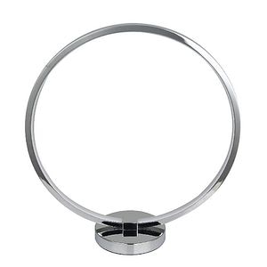 Veioza argintie LED, 11 W • GoodHome Annelus
