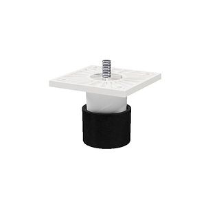 Picioare reglabile, joase, albe, plastic  GoodHome Atomia