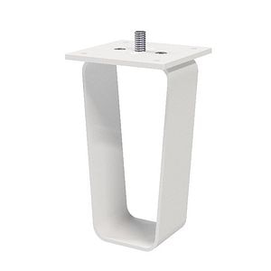 Picioare lemn albe dresing • GoodHome Atomia