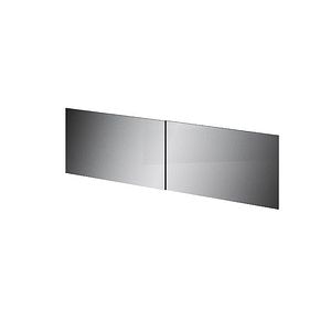 Usa Culisanta, cu oglinda, argintiu, 200 cm  GoodHome Atomia
