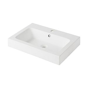Lavoar baie dreptunghiular, alb, 60 cm, montare pe blat  • GoodHome Duala