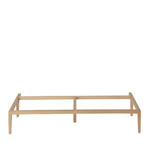 Cadru baza cu 4 picioare GOODHOME Avela, 120 x 21 x 45 cm, lemn, maro