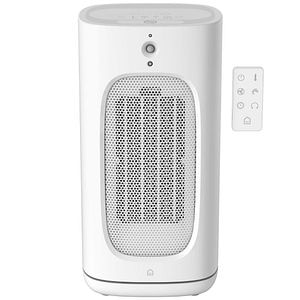 Aeroterma oscilanta GOODHOME Colenso, 15 x 38 x 19 cm, 2400W, IP20, plastic, alb