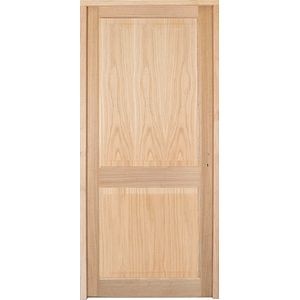 Usa de interior  maro, stanga, mdf, 203 x 68 cm, toc inclus • Camargue
