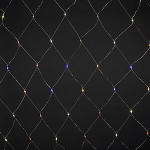 Perdea lumini, 120 led-uri, 2 m, iluminare color