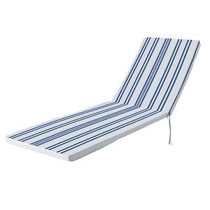 Perna gradina, albastru, forma dreptunghiulara, 190 x 55 x 6 cm • GoodHome Isla
