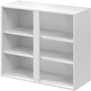 Corp suspendat bucatarie GOODHOME Caraway, 80 x 32 x 90 cm, alb