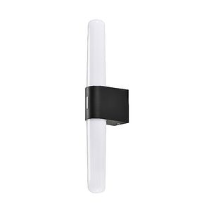 Aplica LED, 1 x 9 W, negru, plastic 