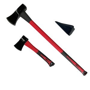 Set 2 Topoare Forge Steel Compozit