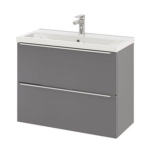 Baza pentru lavoar, suspendata, Gri, 80 x 60 cm  GoodHome Imandra